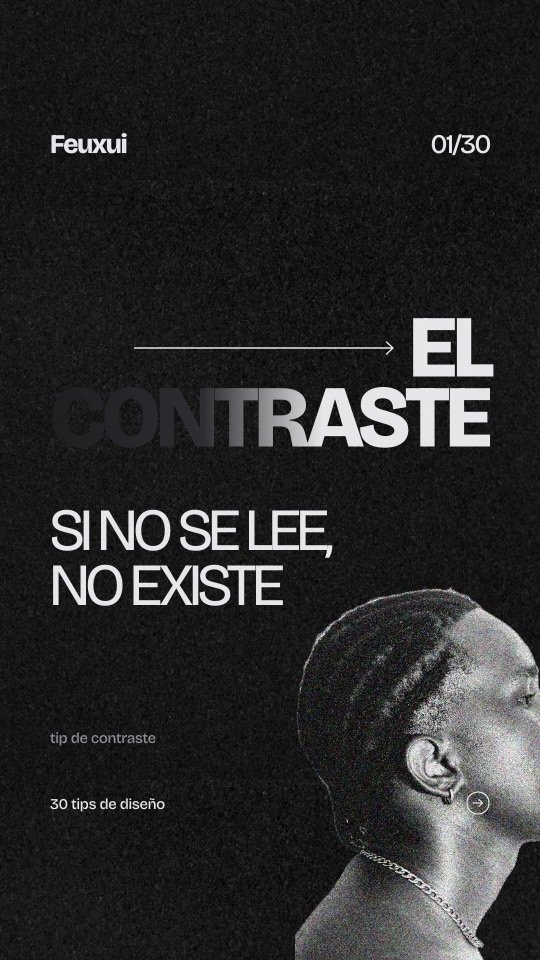 Portada del reel de Feuxui sobre contraste