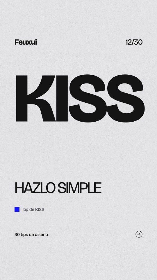 Portada del reel de Feuxui sobre kiss