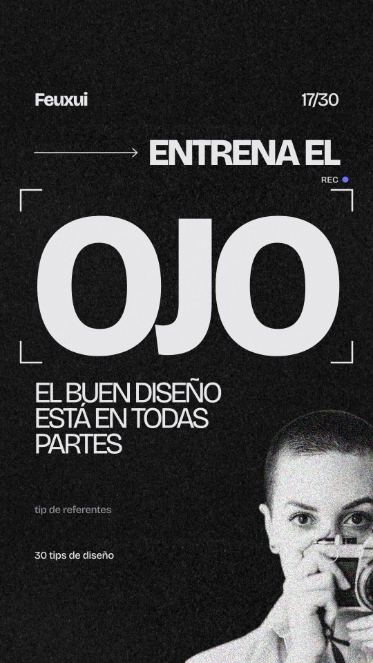 Portada del reel de Feuxui sobre ojo