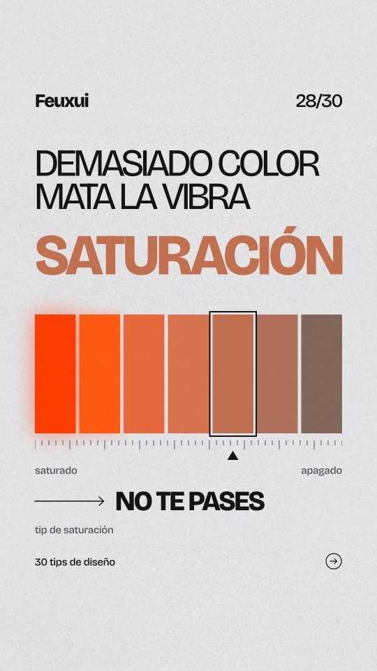 Portada del reel de Feuxui sobre saturacion