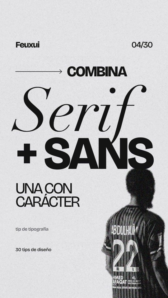 Portada del reel de Feuxui sobre tipografia