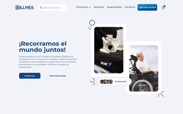 Billmes — sitio web diseñado por LA BRUTAL