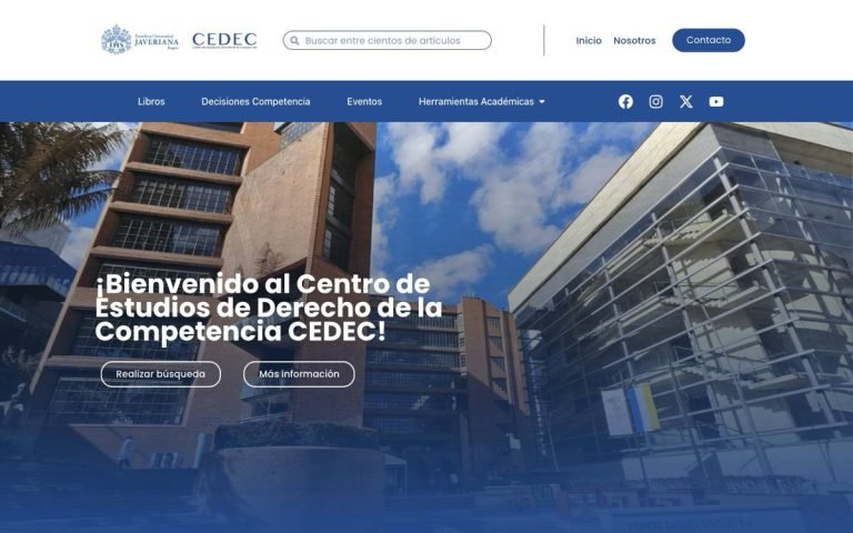 Centro CEDEC — sitio web diseñado por LA BRUTAL
