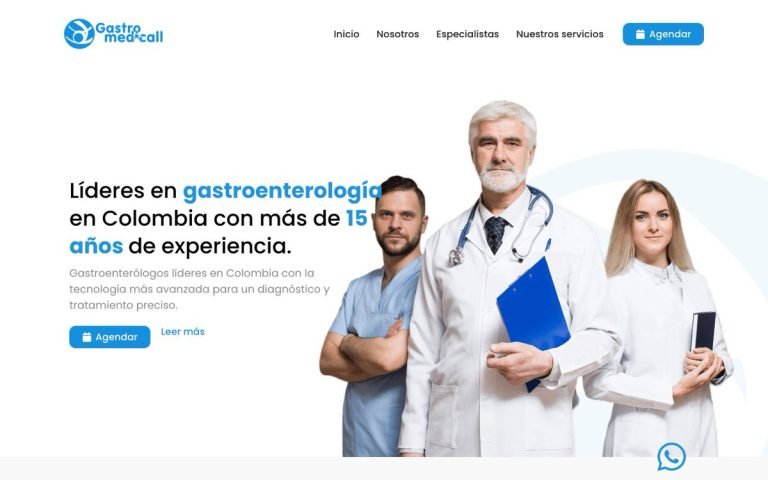 Gastromedicall — sitio web diseñado por LA BRUTAL