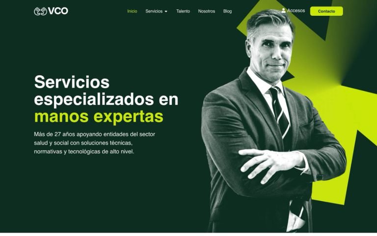 VCO — sitio web diseñado por LA BRUTAL
