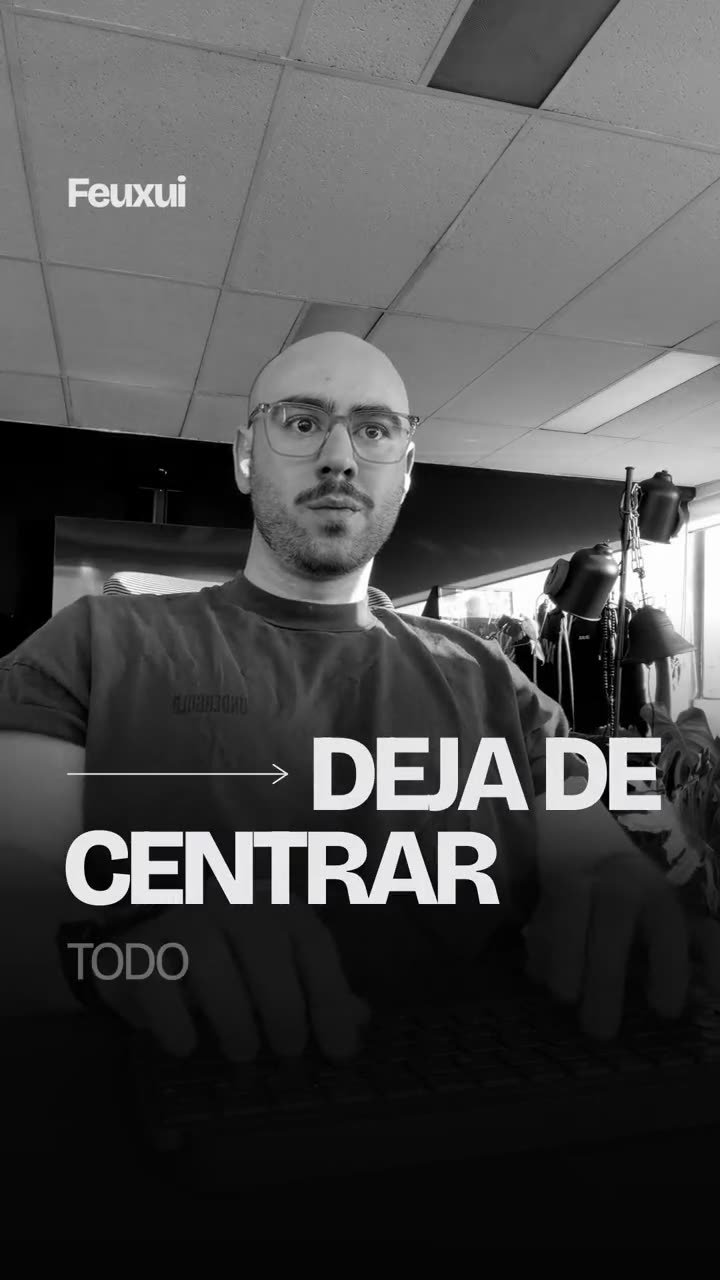 Reel de Feuxui: texto centrado